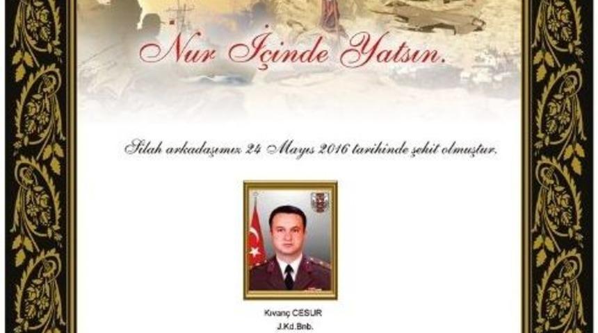 Genelkurmay Başkanı Orgeneral Akar, Şehitler İ&ccedil;in Taziye Mesajı Yayımladı
