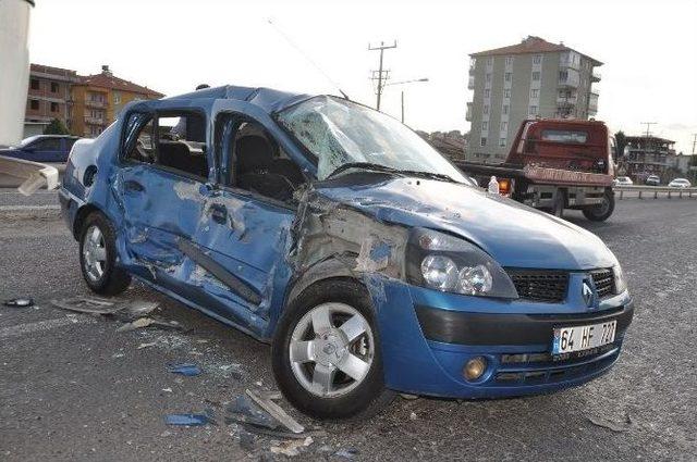 Uşak’ta Trafik Kazası; 1 Ölü