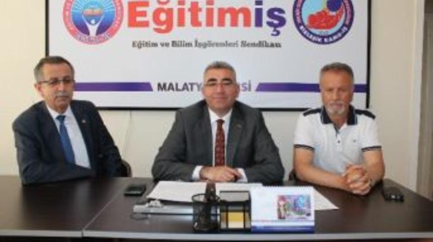 Eğitim-iş Sendikası Malatya Şube Başkanı H&uuml;seyin Kara: