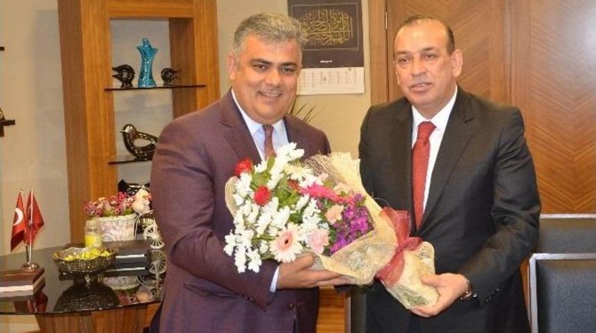 Esnaflardan Başkan Özgüven’e Ziyaret