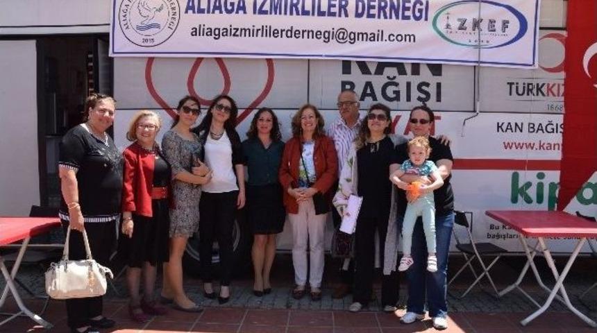 Aliağa İzmirliler Derneği&rsquo;nden Kan Bağışı Kampanyası
