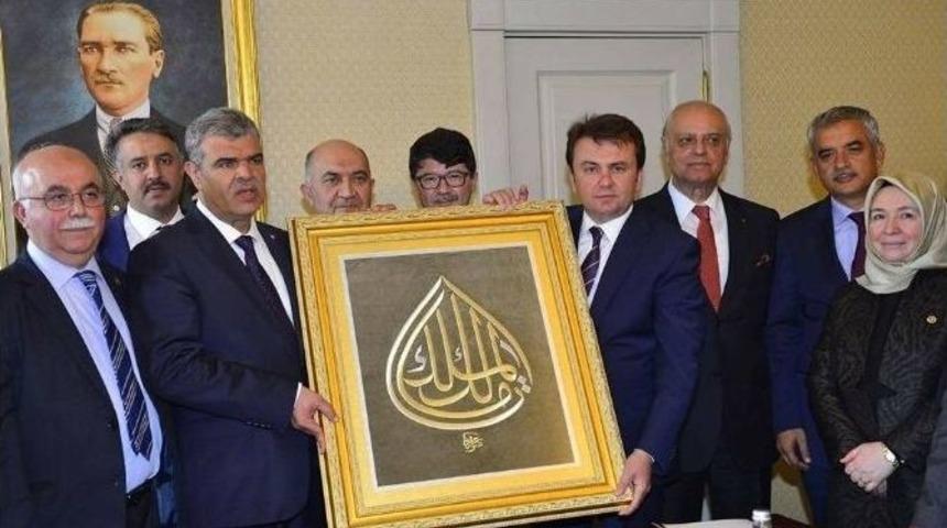 Başbakan Yardımcısı Kaynak&rsquo;a Hayırlı Olsun Ziyareti