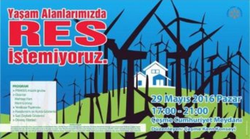 &Ccedil;eşme Res&rsquo;e Karşı Meydana &Ccedil;ıkıyor