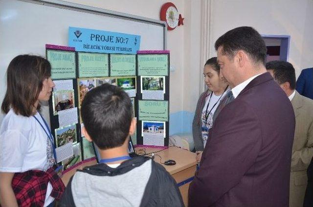 Saffet Şeker Ortaokulu&rsquo;nda Fuar A&ccedil;ılışı 2