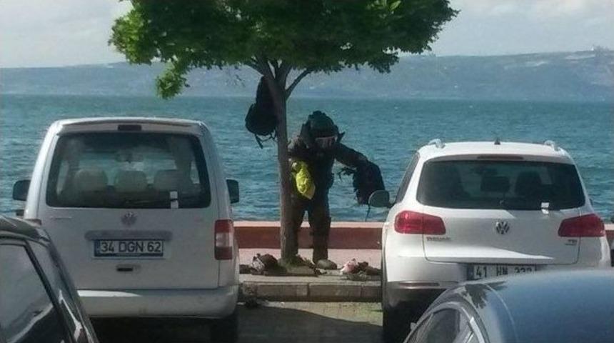 Kocaeli&rsquo;de Ş&uuml;pheli Paket Paniği