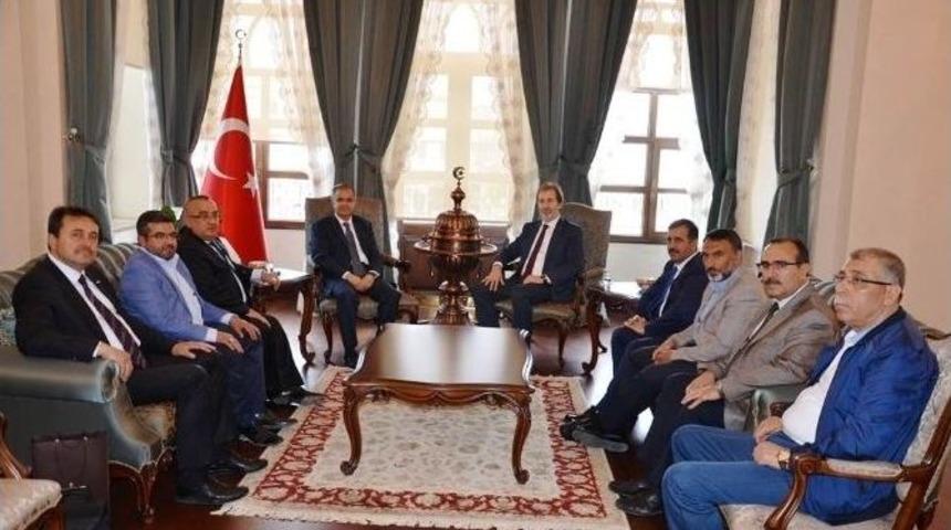 M&uuml;siad Heyetinden Valiliğe Ziyaret