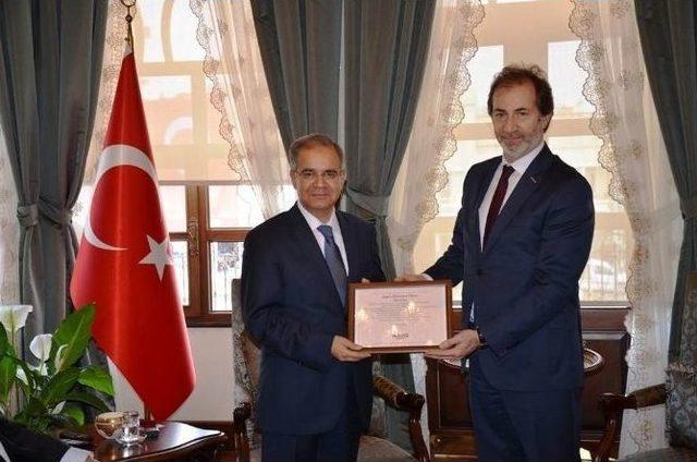 M&uuml;siad Heyetinden Valiliğe Ziyaret 1