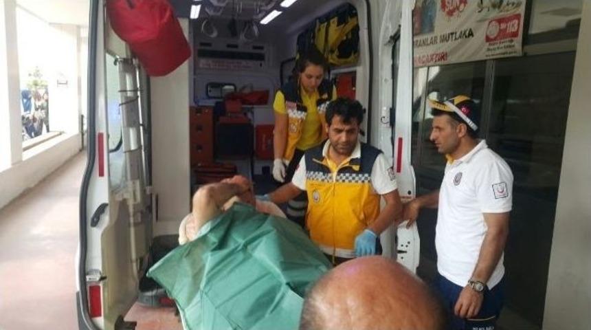 Darp Sonucu Yaralanan Şahıs Hastanelik Oldu
