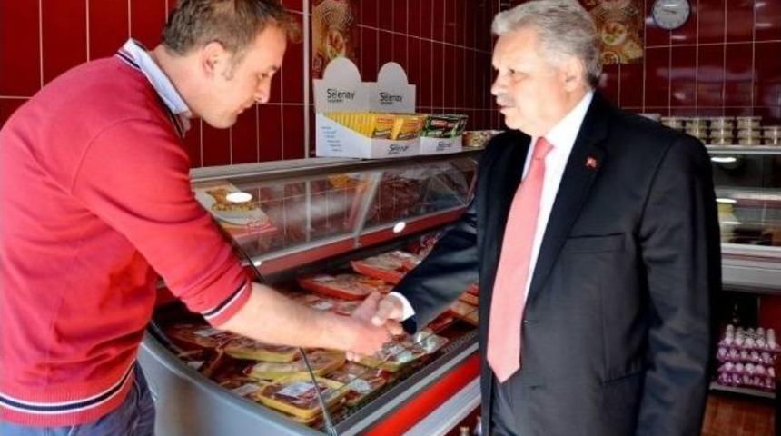 Vali Kahraman Esnaf Ziyaretinde Bulundu