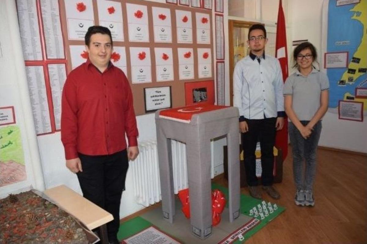 İ&ccedil;em &Ouml;ğrencileri &Ccedil;anakkale&rsquo;yi Hem Gezdi Hem De Projelendirdi