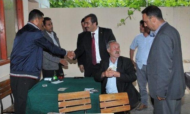 Başkan &Ccedil;etin İl&ccedil;e Ziyaretlerinde Coşkuyla Karşılandı 2