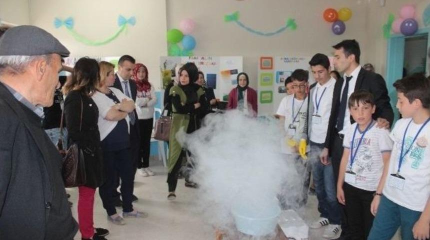 Fevzi Paşa Ortaokulu&rsquo;nda Bilim Projesi Sergisi