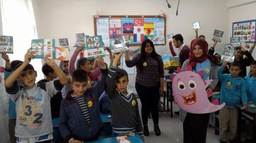 Tepek&ouml;y İlkokulu Ve Ortaokulu &Ouml;ğrencileri Tegv İle Hem Eğlendiler Hem &Ouml;ğrendiler