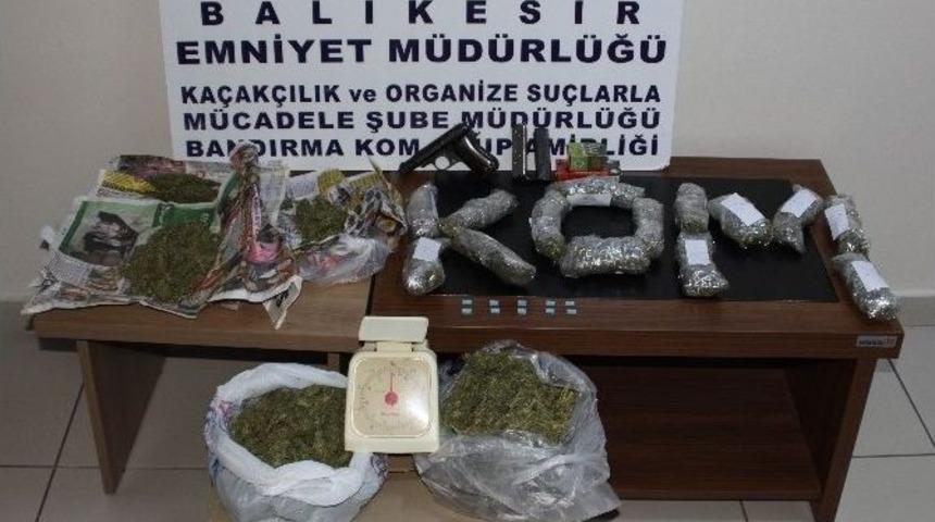Bandırma&rsquo;da Uyuşturucu Operasyonu