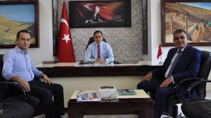Adıyaman Kosgeb M&uuml;d&uuml;r&uuml;nden Sincik İl&ccedil;esine Ziyaret