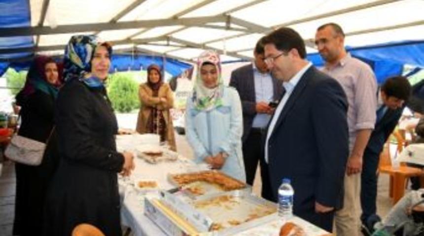 Başkan Yazgı&rsquo;dan Yardım Kermesine Ziyaret