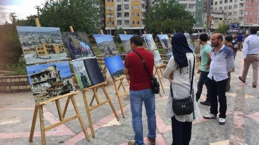 Gazetecilerin &Ccedil;ektiği Fotoğraflar Sergilendi