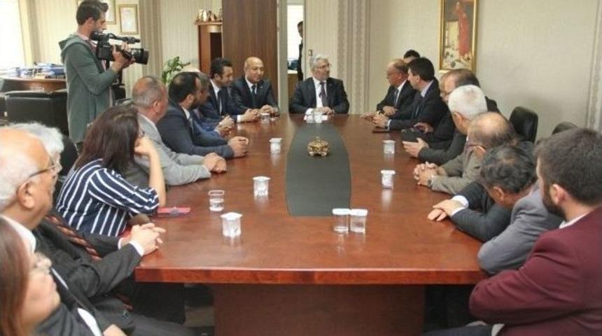 Esnaf Odalarından Ahilik Haftasında &Ouml;zak&rsquo;a Ziyaret