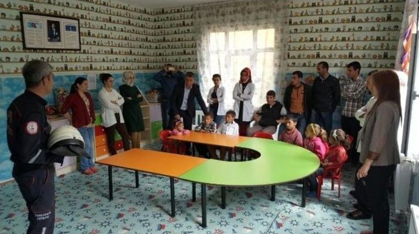 Siverek İtfaiyesinden Yangın Eğitimi