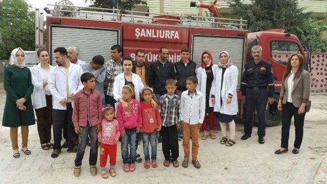 Siverek İtfaiyesinden Yangın Eğitimi 2