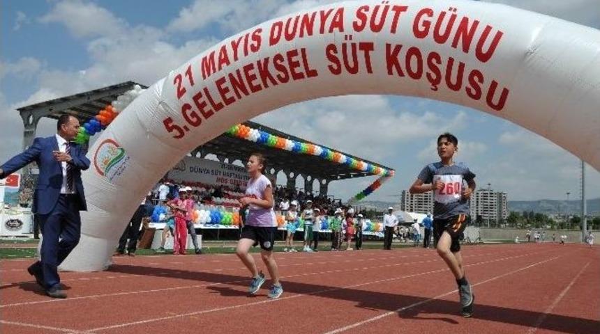 5. Geleneksel S&uuml;t Koşusu Ger&ccedil;ekleştirildi