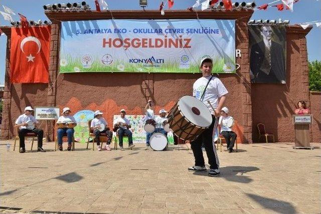 Konyaaltı&rsquo;nda Eko-okullar &Ccedil;evre Şenliği 1