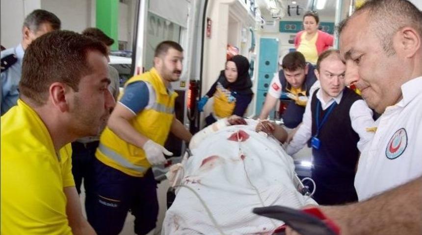 Yaşmaklı Barajı Sahasında Araziye D&ouml;şenen Mayının Patlaması Sonucu 1 &Ouml;zel G&uuml;venlik G&ouml;revlisi Yaralandı