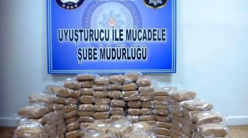 Sakarya’da 3 Milyon Tl’lik Eroin Ele Geçirildi