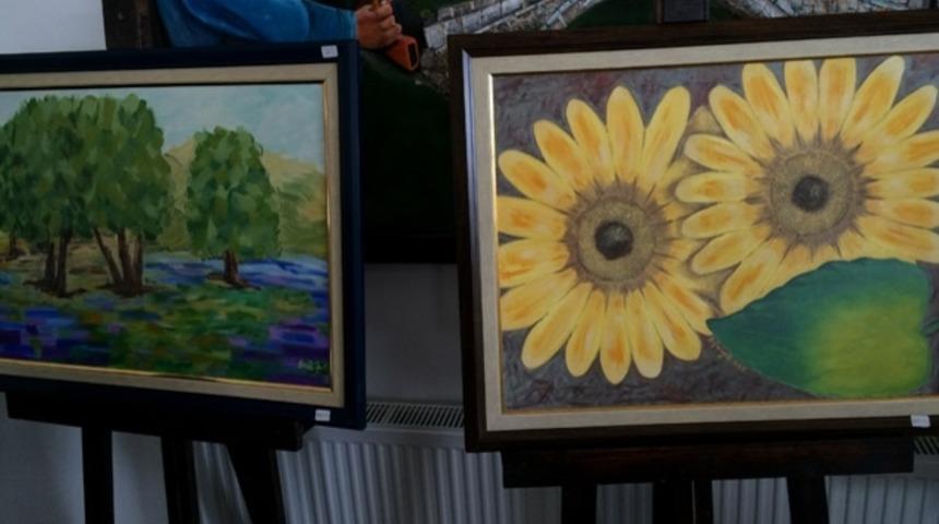 Ressam Sait Şeng&uuml;l'den resim sergisi