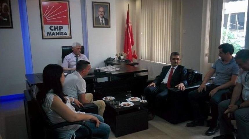 Emniyet M&uuml;d&uuml;r&uuml;nden Chp&rsquo;ye Ziyaret