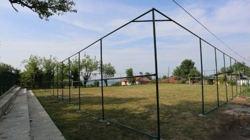 &Ccedil;ubuklu&rsquo;da Yapılan Futbol Sahasında Sona Gelindi