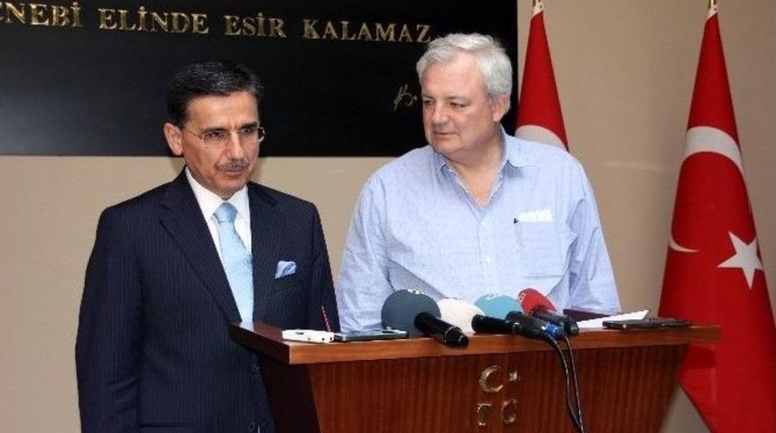 Bm Genel Sekreter Yardımcısı Stephan O&rsquo;brien &Ccedil;adır Kentlerde İncelemelerde Bulundu