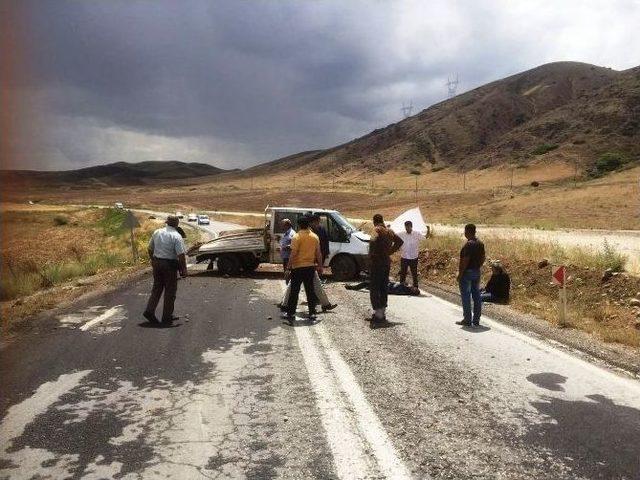Malatya-sivas Karayolu&rsquo;nda Kaza: 2 Yaralı 2