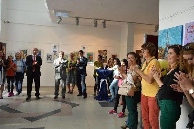 Başak Koleji 25. Yıl Ulusal Resim Yarışması Ve Yılsonu Resim Sergisi A&ccedil;ıldı 2