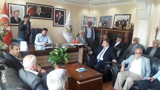 Dimez İle Yılmaz, Samsat Ve Sincik İlçelerini Ziyaret Etti 1