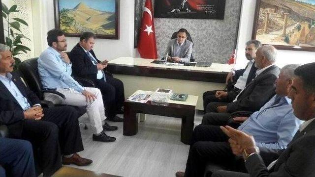 Dimez İle Yılmaz, Samsat Ve Sincik İlçelerini Ziyaret Etti 2