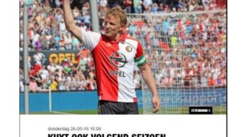 Kuyt, Feyenoord&rsquo;la S&ouml;zleşme Uzattı