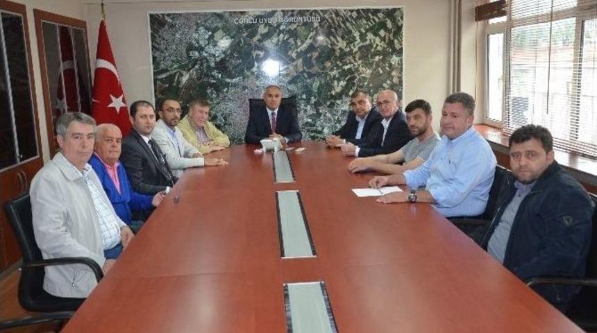 &Ccedil;orluspor 1947 İ&ccedil;in Destek Toplantısı