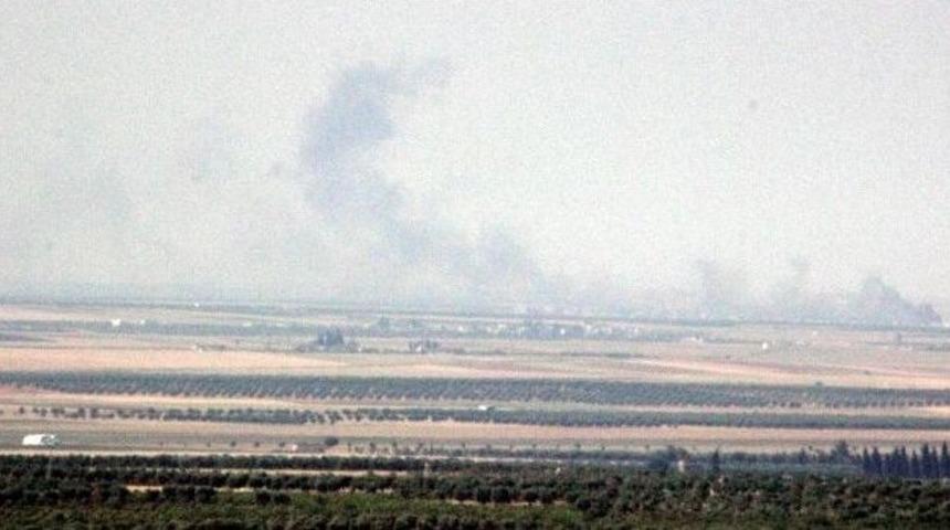 T&uuml;rkmen K&ouml;ylerine Saldıran Işid, Ob&uuml;s Toplarıyla Vuruldu