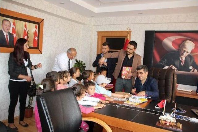 Anasınıfı &Ouml;ğrencilerinden Kaymakam &Ccedil;etin&rsquo;e Ziyaret 1
