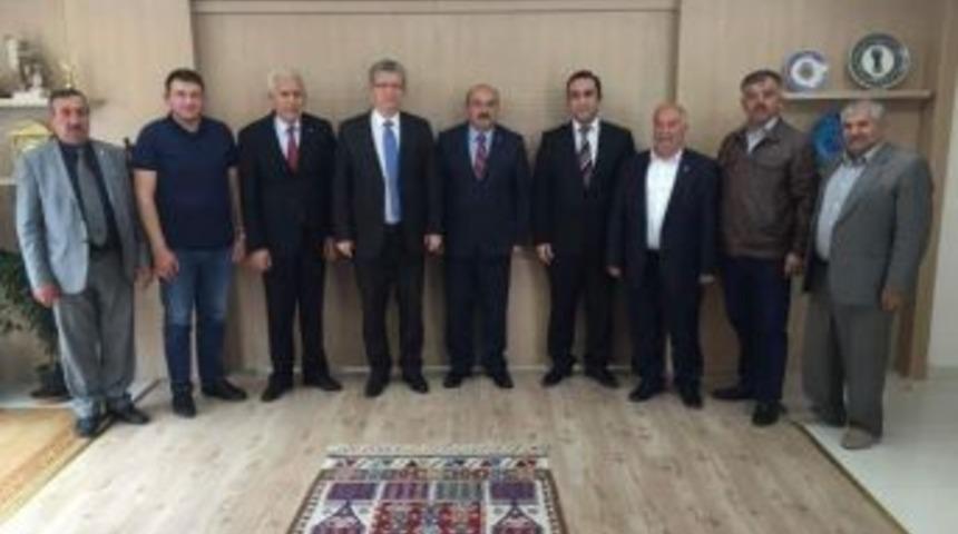Chp Heyetinden Başkan Konak&rsquo;a Ziyaret