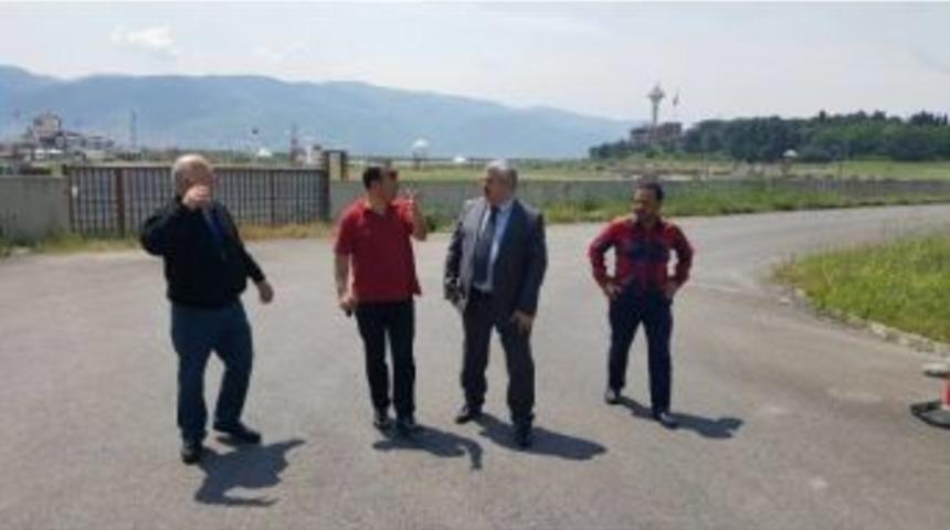 Başkan Baran K&ouml;rfezli Taksicilerle Bir Araya Geldi