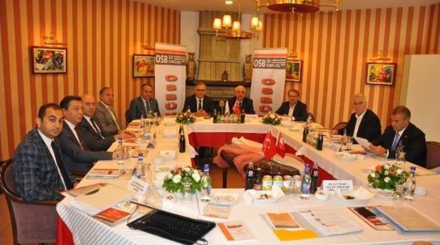 Osb&rsquo;ler İneg&ouml;l&rsquo;de Masaya Yatırıldı