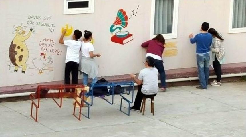 Bilsem&rsquo;in Duvarları Şenlendi