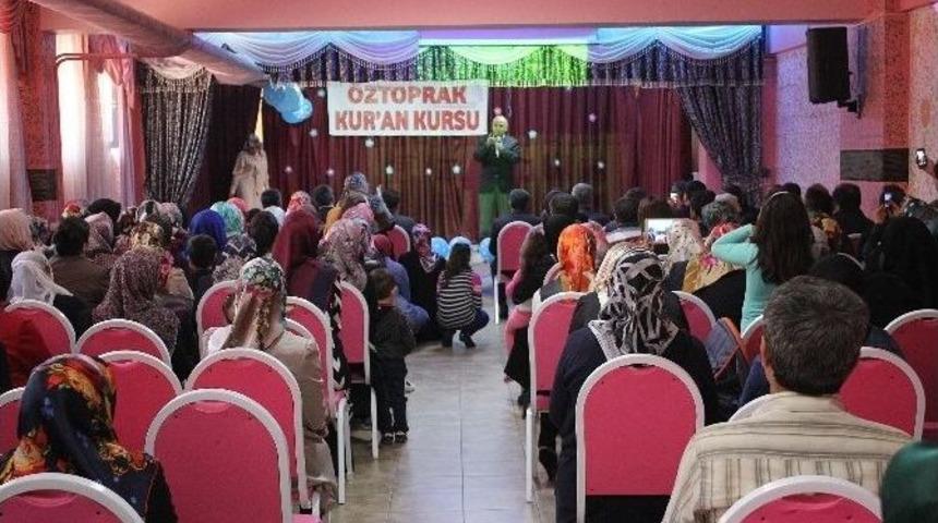 Fazıl Emine &Ouml;ztoprak Kur&rsquo;an Kursu 4-6 Yaş Grubu &Ouml;ğrencilerinden Yıl Sonu Etkinliği
