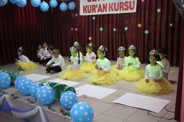 Fazıl Emine &Ouml;ztoprak Kur&rsquo;an Kursu 4-6 Yaş Grubu &Ouml;ğrencilerinden Yıl Sonu Etkinliği 3