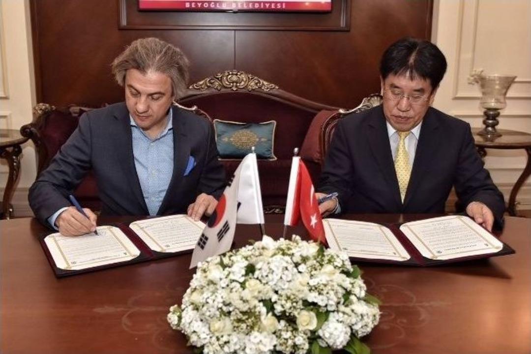 Beyoğlu Belediyesi, Yecheon Belediyesi İle İşbirliği Anlaşması İmzaladı