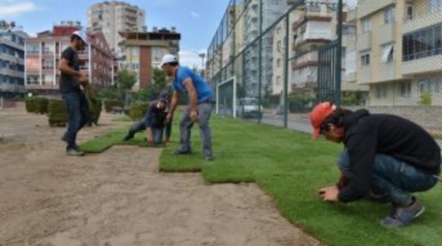 Konyaaltı&rsquo;nda Spor Tesisleri Yenileniyor