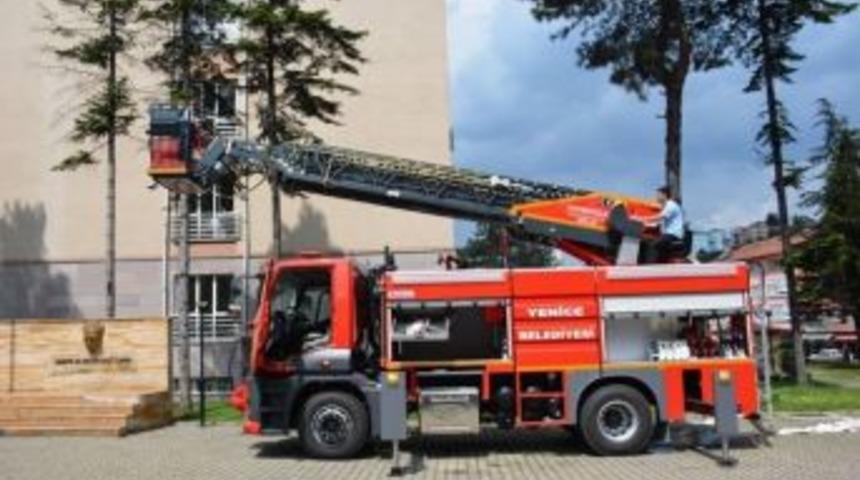 Yenice Belediyesine Yeni İtfaiye Aracı