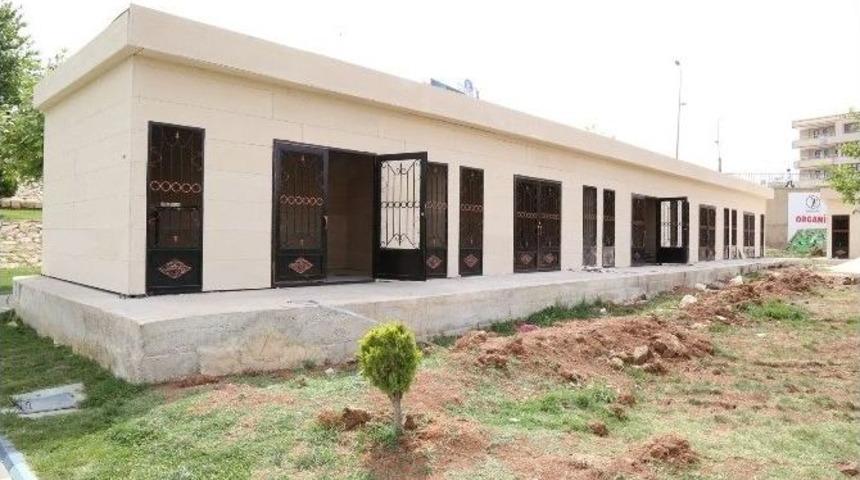 Ekinci, Yapımı Devam Eden Organik Semt Pazarını İnceledi